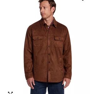 Vintage Men's Brown Suede Jacket